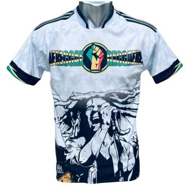Imagem de Camisa camiseta Bob Marley Reggae Jamaica Branca