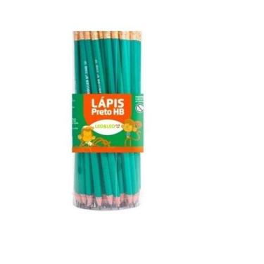 Imagem de Lápis Preto De Grafite Hb Sextavado Resina Kit 72 Unidades