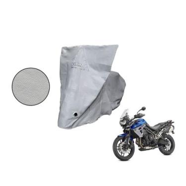 Imagem de Capa Proteção Moto Tiger 800 / 900 / 1000 Cinza - Kahawai, cinza