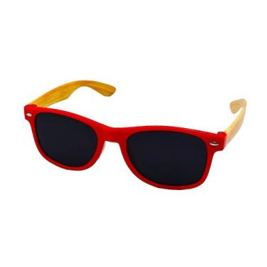 Imagem de Óculos De Sol Flexível Infantil Criança Classico Blogueirinha Quadrado