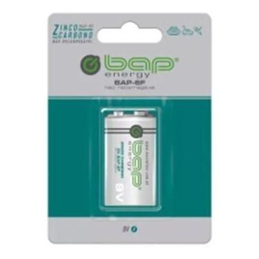 Imagem de Bateria 9v Volt Bap-6f De Zinco Carbono - Bap Energy