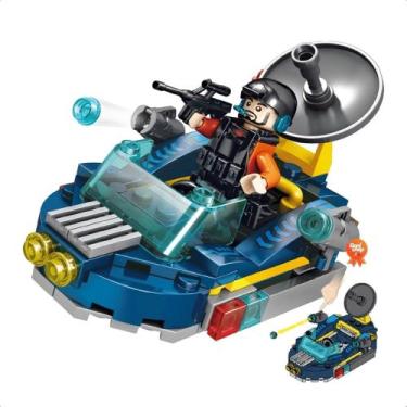 Imagem de Brinquedo De Encaixe Heróis VS Vilões Bronco 101 Peças Aventuras Na Ág