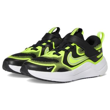 Imagem de Nike Tênis de corrida unissex infantil Cosmic Runner Road, Preto/Cinza Lobo - Volt, 12 Little Kid