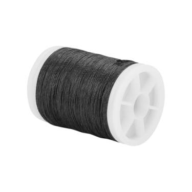 Imagem de Corda de arco Fio de servir, Corda de tiro Corda de guarda Composto Recurvo Arcos tradicionais Ferramentas de caça Amarração Peep Sight Acessórios de manutenção de nock Corda(Black)
