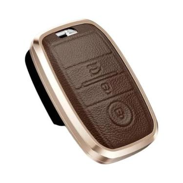 Imagem de Capa De Chave Inteligente Para Carro KIA Em Liga De Couro Para Rio, Sp