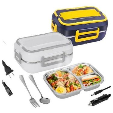 Imagem de Marmita Elétrica Veicular Casa Carro Caminhão bivolt 12v 24v - ZEM