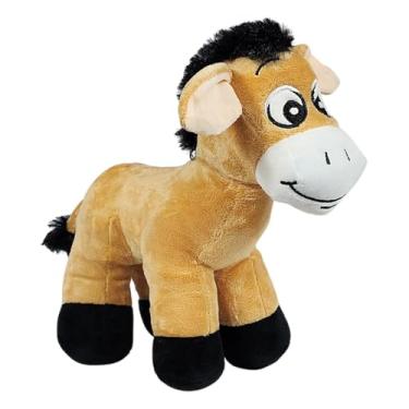 Imagem de Tuka Toy, Cavalo De Pelúcia Burrinho 25cms - Caramelo