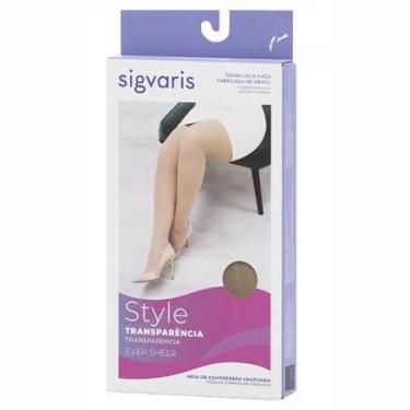 Imagem de Meia-calça Ponta Aberta Tamanho M Natural Modelo 782 Sigvaris