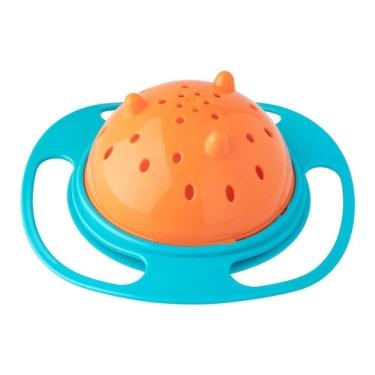 Imagem de Comedouro Pet Giratorio Pratinho Anti Sujeira Alimentador Cachorro Gato Bebedouro Tigela Magica Comida Cor:rosa