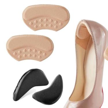 Imagem de Protetor De Calcanhar + De Dedos Pé Salto Bico Fino Confortável Evita 
