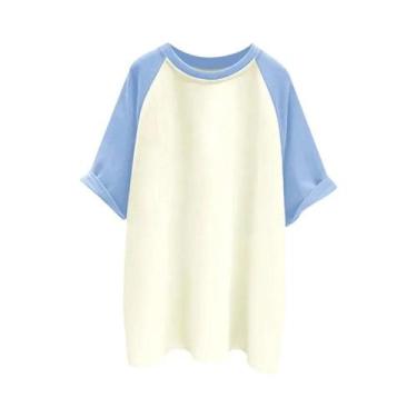 Imagem de Camiseta Básica de Algodão - Manga Curta - Branca e Preta - Unissex - 