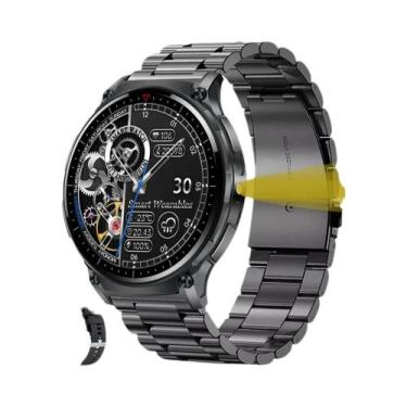 Imagem de Relógio Inteligente Militar Masculino Para Atividades Ao Ar Livre Com 
