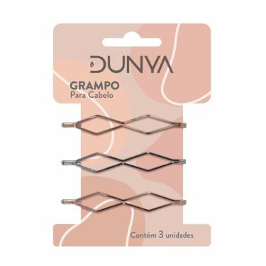 Imagem de Grampo Para Cabelo Dunya Apliques 1014 3 Unidades