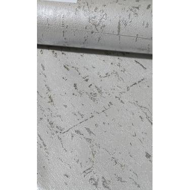 Imagem de Papel de Parede vinilico limpável, importado efeito Textura Cinza- adi