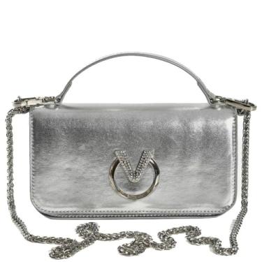 Imagem de Bolsa Feminina Crossbody Bag Via Marte B2-714-01 Prata