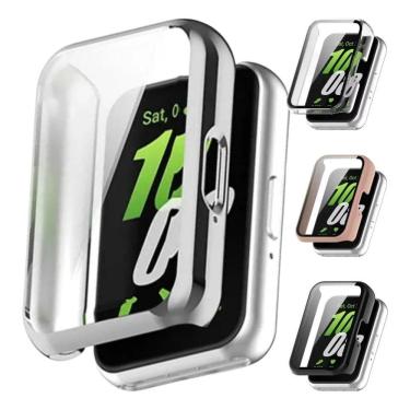 Imagem de 3X Capa Case Para Samsung Galaxy Fit 3 Bumper Vidro Anti-Que