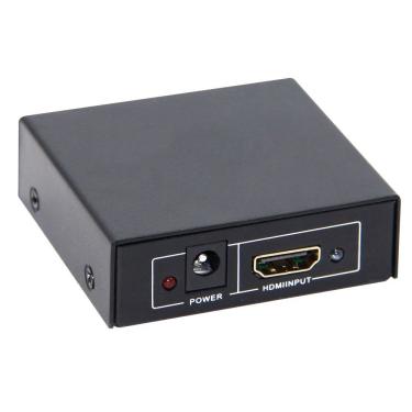 Imagem de Divisor Hdmi 1 Entrada E 2 Saida Para Tv De Plasma