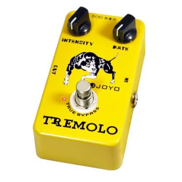 Imagem de JOYO Tremolo Effect Pedal Beloved Old Amps Photoelectric Tube Circuitry Tremolo for Electric Guitar Effect - True Bypass (JF-09)