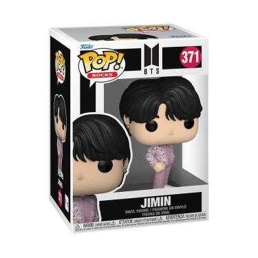 Imagem de Boneco de vinil Funko Pop! Rocks BTS Jimin com 10 cm de altura