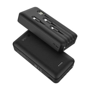 Imagem de Power Bank 20000mAh 1Hora Bateria Portátil Gar159n Preto