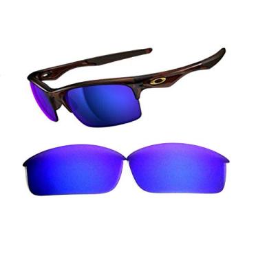 Imagem de Lentes de reposição Galaxy para óculos de sol Oakley Bottle Rocket azul polarizado