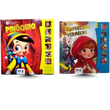 Imagem de Kit: Chapeuzinho Vermelho + Pinóquio (2 Vol) - Kit de Livros, 3