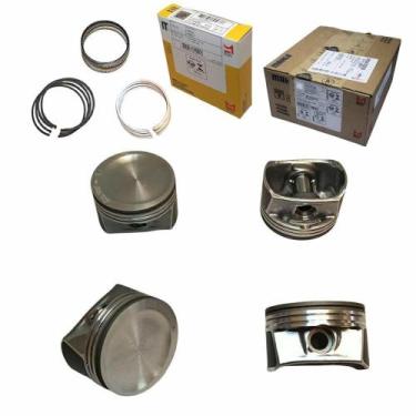 Imagem de Jogo pistao com aneis 050 vw gol g5 g6 fox voyage 1.0 8v power ea111 2