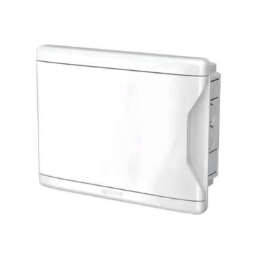Imagem de Quadro Distribuição Embutir 12D/9N Disj Pvc Resistente Krona