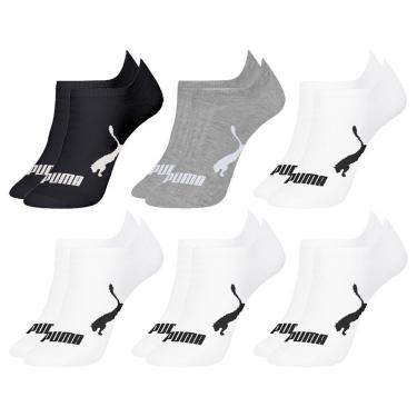 Imagem de Kit 6 Pares De Meias Puma Sapatilha Esportiva Masculina