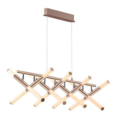 Imagem de Pendente palito dourado led 65w bella cd015