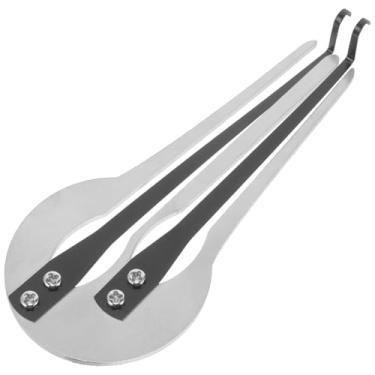 Imagem de Yardwe Jew's Harp Mouth Harpa Metal Instrumento Musical Nacional para Iniciantes, Ferramenta de Música Étnica Fácil de Jogar, Som Crisp, Melodias Rítmicas, Maultrommel Portátil para Relaxamento