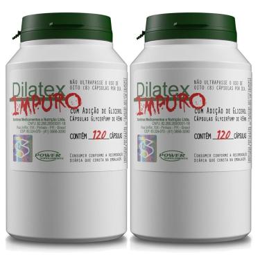 Imagem de Kit 2X Dilatex Impuro - 120 Cápsulas - Power Supplements-Masculino