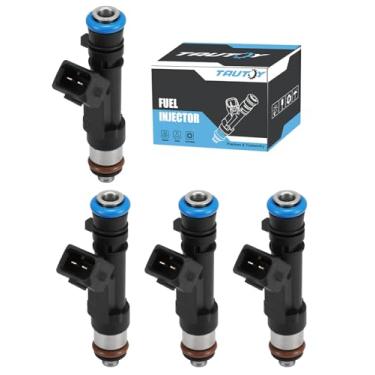 Imagem de TAUTOY Injetores de combustível FJ1150 0280158205 4 peças (somente 1,4L) para Chevy Cruze 2011-2015, Cruze Limited 2016, Sonic 2012-2016, Trax 2013-2016, para Buick Encore 2013-2015 e 2017 - 2019
