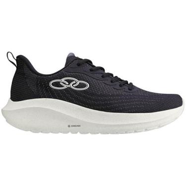 Imagem de Tênis Olympikus Acqua Feminino Original, 37, Preto, Branco, Feminino