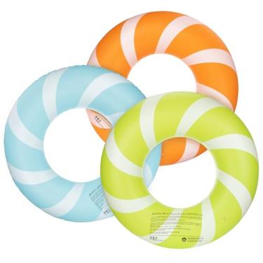 Imagem de Bestrip Boias de piscina tamanho adulto para crianças de 8 a 12 anos, boias infláveis, brinquedos de natação, praia, piscina, festa, uso no lago