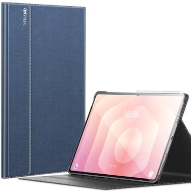 Imagem de INFILAND Capa para Galaxy Tab S11 Ultra 2025 14,6 polegadas, suporte multi-ângulo compatível com Samsung Tab S11 Ultra 5G SM-X936B/SM-X930 [despertar/hibernar automaticamente] (azul marinho)