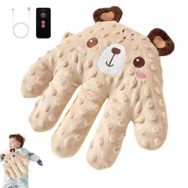 Imagem de Almofada Mao Maozinha Palma Nana Nenem Bebe Criança Tapinha Sono Cochi