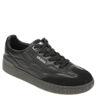 Imagem de GUESS Tênis feminino Iquilt, Preto Multi, 40