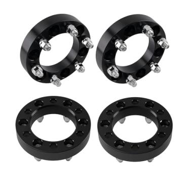 Imagem de maXpeedingrods 4PCS 6x5.5 Hubcentric Wheel Spacers 1.25 inch for Chevrolet Avalanche Blazer Express Silverado 1500 for GMC Savana Sierra Yukon 1992-2021, 6x139.7mm Spacers M14x1.5, 108 mm Hub Bore