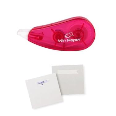 Imagem de Fita Corretiva,Corretivo, Branquinho - Correção Rápida e Limpa, Design Ergonômico, Portátil - Cores Sortidas