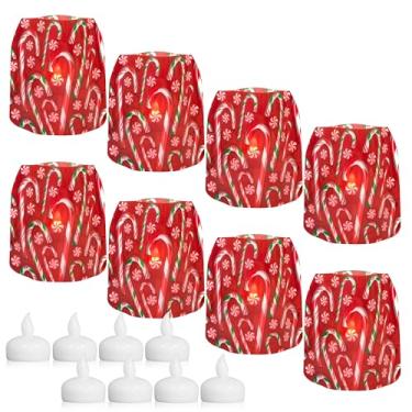 Imagem de MODGY Lanternas luminárias castiçais decorativas para ambientes internos e externos, lanternas para decoração de mesa central de casamento, pátio externo, com velas de LED flutuantes sem chama, pacote