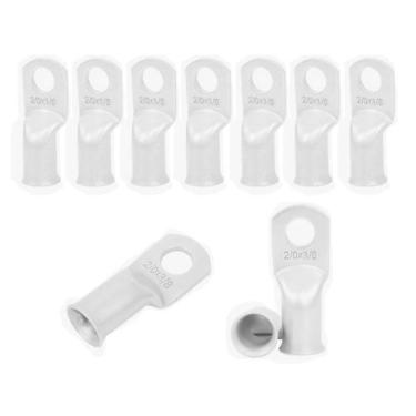 Imagem de Terminal de anel de bateria 2/0 AWG 3/8 Stud (10 unidades) Cobre estan