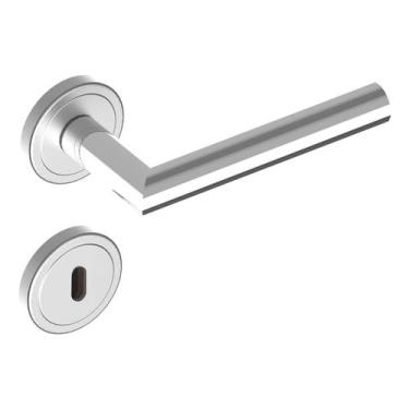 Imagem de Fechadura Interna 55cm Roseta Polido Linie Aliança - Aliança Metalúrgi