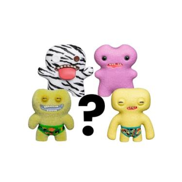 Imagem de Candide, Fuggler, Kit com 5 Mini Bonecos, Zebra, Rosa, Verde e Amarelo, Miniaturas - 6 cm