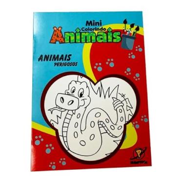 Imagem de MINI LIVRINHO DE COLORIR - ANIMAIS