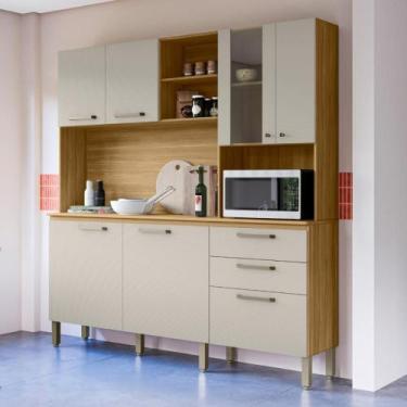Imagem de Armário de cozinha Kit 7 Portas e 2 Gavetas Mega Kits Paraná - Kit's P