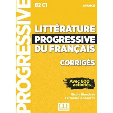 Imagem de Littérature Progressive Du Français - Niveau Avancé (B2/C1) - Corrigés