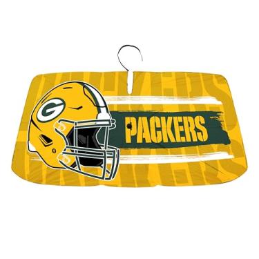Imagem de NFL Fanmats Green Bay Packers Guarda-sol dobrável Auto Sun Shade
