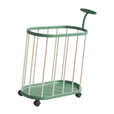 Imagem de XLWLLNJ Cabide para roupas de academia em casa, organizador de equipamentos de academia, cesto de armazenamento para tapetes de ioga e faixas de resistência, Verde