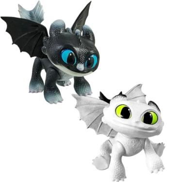 Imagem de Kit Boneco Como Treinar Seu Dragão Furia Da Luz E Banguela